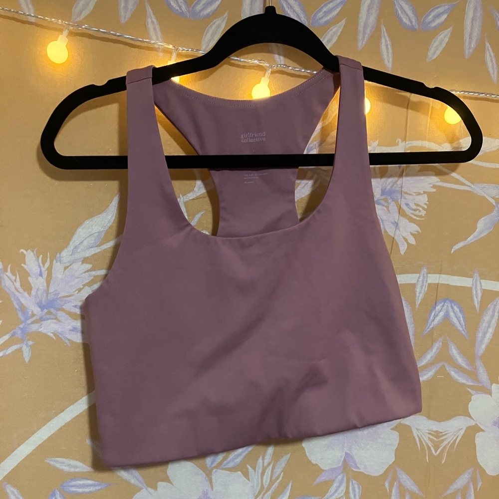 Girlfriend collective Mauve Paloma Bra